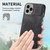 For iPhone 11 Pro Max Skin-Feel Electroplating TPU Shockproof Phone Case(Black)
