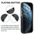 For iPhone 11 Pro Max Skin-Feel Electroplating TPU Shockproof Phone Case(Black)