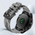 For Garmin Enduro 2 26mm Camouflage Silicone Watch Band(Camouflage Grey)
