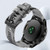 For Garmin Fenix 7 22mm Camouflage Silicone Watch Band(Camouflage Rock Cyan)