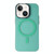 For iPhone 13 Frosted PC MagSafe TPU Phone Case(Green) For iPhone 13 Frosted PC MagSafe TPU Phone Case(Green)