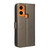 For Oukitel C33 Diamond Texture Leather Phone Case(Brown)