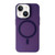 For iPhone 13 Frosted PC MagSafe TPU Phone Case(Purple)