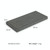 25x12x2cm Increased Board Gray Jewelry Display Microfiber Jewelry Props Display Rack 25x12x2cm Increased Board Gray Jewelry Display Microfiber Jewelry Props Display Rack