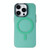 For iPhone 13 Pro Max Frosted PC MagSafe TPU Phone Case(Green)