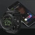 SPOVAN PR1 Outdoor Waterproof Luminous Bluetooth Smart Watch(Red)