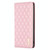 For Samsung Galaxy A25 5G Diamond Lattice Magnetic Leather Flip Phone Case(Pink)