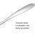 2pcs Small 304 Stainless Steel Spoon Glossy Thickened Flat Head Flat Bottom Serving Spoon, Color: Titanium Gold