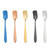 304 Stainless Steel Square Head Spoon Cake Dessert Coffee Small Spoon, Color: Rose Gold