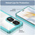 For Honor 80 Pro Colorful Series Acrylic + TPU Phone Case(Transparent Blue)