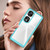 For Honor 80 Pro Colorful Series Acrylic + TPU Phone Case(Transparent Blue)