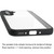 For Samsung Galaxy A54 5G Frosted TPU + Transparent PC Phone Case(Black)