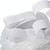2.5cm Nylon Garment Textile Accessories With Double Sided Adhesive Hook and Loop Fastener(White)