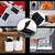 2.5cm Nylon Garment Textile Accessories With Double Sided Adhesive Hook and Loop Fastener(White)