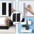 2.5cm Nylon Garment Textile Accessories With Double Sided Adhesive Hook and Loop Fastener(White)