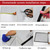 2.5cm Nylon Garment Textile Accessories With Double Sided Adhesive Hook and Loop Fastener(White)