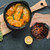4pcs/set Stainless Steel Circular Dipped Dishes Seasoning Gastric Dish, Color: Rose Gold