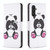 For Samsung Galaxy A25 5G Colored Drawing Pattern Leather Phone Case(Panda) For Samsung Galaxy A25 5G Colored Drawing Pattern Leather Phone Case(Panda)