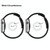 For Apple Watch 7 45mm Square Buckle Silicone Watch Band(Black)