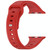 For Apple Watch 8 45mm Square Buckle Silicone Watch Band(Red)