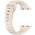 For Apple Watch 2 42mm Square Buckle Silicone Watch Band(Starlight Color)