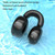 Clip Ear Stereo External Sound Without Hurting Ear Business Sports Model Bluetooth Earphones(Pink)