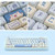 148 Keys MDA Height 5-sided Heat Rise PBT Mechanical Keyboard Keycaps(Pink)