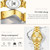 OLEVS 5563 Women Luminous Waterproof Quartz Watch(Gold) OLEVS 5563 Women Luminous Waterproof Quartz Watch(Gold)