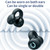 Single Ear Stereo Ear Clamp Type Bone Conduction Bluetooth Earphone(White)