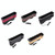 Car Central Control Seat Gap Storage Box with Dual USB Ambient Lights, Color: Carbon Fiber Black Principal Driver