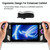 For ASUS Rog Ally Gaming Console Multicolor Silicone Case With 2 Button Caps(Gold)
