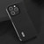 For iPhone 15 ABEEL Haze Texture PU Phone Case(Black)