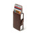 Automatic Pop-up Card Holder Metal Card Box RFID Credit Card Bank Card Box Wallet(Coffee)