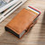 Automatic Pop-up Card Holder Metal Card Box RFID Credit Card Bank Card Box Wallet(Coffee)