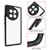 For vivo X90 Pro+ Frosted TPU + Transparent PC Phone Case(Black) For vivo X90 Pro+ Frosted TPU + Transparent PC Phone Case(Black)
