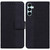 For Samsung Galaxy M54 Geometric Embossed Leather Phone Case(Black)