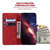 For Infinix Hot 30 Geometric Embossed Leather Phone Case(Red)