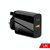 A502 65W USB-C/Type-C+USB Dual Port GaN Charger QC3.0 Laptop Universal Charger UK Plug Black