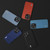 For iPhone 15 Pro Max ABEEL Haze Texture PU Phone Case(Twilight Blue)