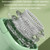 4.5L Mini Portable Folding Household Washing Machine Underwear Washer, Color: Fruit Pink + Blue light antibacterial(UK Plug)