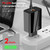 A502 65W USB-C/Type-C+USB Dual Port GaN Charger QC3.0 Laptop Universal Charger EU Plug White