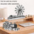 Tractor High Difficulty Building Block Adults Handmade Assembly Power Strip Linkage Mechanical Toy Metal Assembly Model