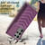For Samsung Galaxy S23 Ultra 5G BF26 Wave Pattern Card Bag Holder Phone Case(Dark Purple)