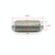XH-6172 Car Muffler Exhaust Pipe Silencer Nozzle Stainless Steel Exhaust, Size:51mm(Silver)