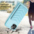 For iPhone 14 / 13 BF26 Wave Pattern Card Bag Holder Phone Case(Blue)