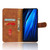 For TECNO Pova 5 Skin Feel Magnetic Flip Leather Phone Case(Brown)