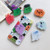 5pcs Cartoon Shape Airbag Ring Holder Epoxy Lazy Desktop Telescopic Phone Holder(Chick)