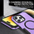 For iPhone 15 Pro Max MagSafe Shockproof Armor Phone Case(Purple)