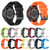 For Garmin Instinct 2X Solar Solid Color Silicone Watch Band(Red)
