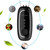 Upgrade Dual-brush Negative Ion Air Purifier Neck Small Portable Air Purifier, Style: Rope Model (Black)